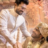 Ram Charan at Sharwa Wedding