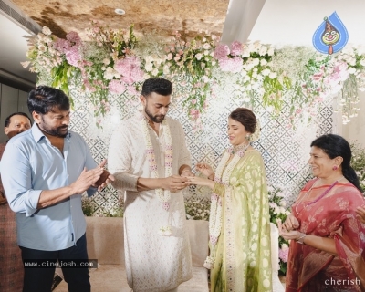 Varun Tej-Lavanya Tripathi Engagement  - 3 of 4