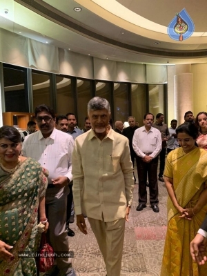 CBN Attends To Lawyer Luthra Son Marriage - 4 of 11