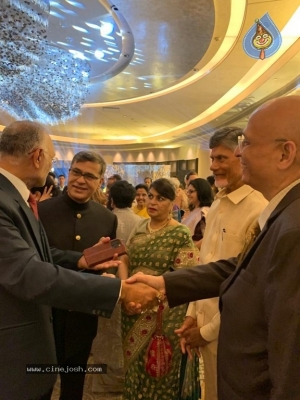 CBN Attends To Lawyer Luthra Son Marriage - 5 of 11