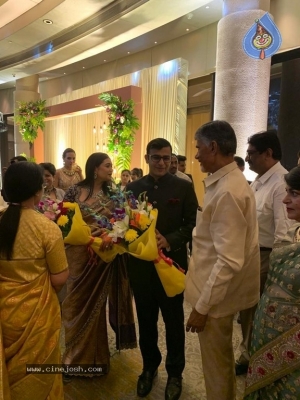 CBN Attends To Lawyer Luthra Son Marriage - 8 of 11