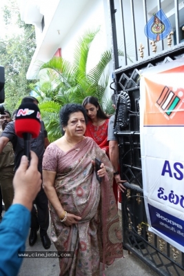 Tollywood Celebs Cast Their Votes - 23 of 60