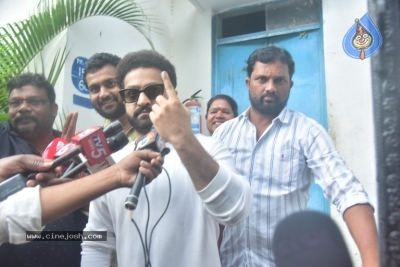 Tollywood Celebs Cast Their Votes - 27 of 60