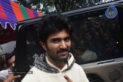 Tollywood Celebs Cast Their Votes - 43 of 60
