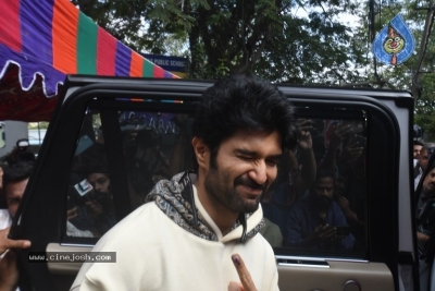 Tollywood Celebs Cast Their Votes - 49 of 60