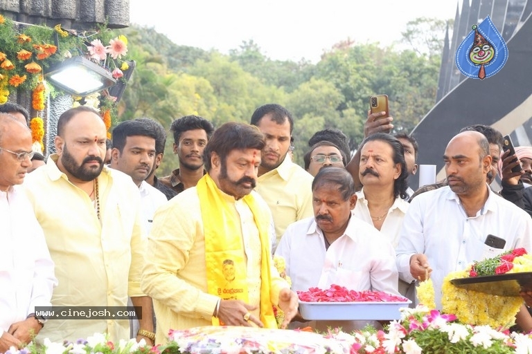 Nandhamuri Heros at NTR 28th Death Anniversary - 48 / 58 photos