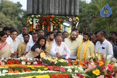 Nandhamuri Heros at NTR 28th Death Anniversary - 3 of 58