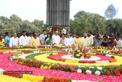 Nandhamuri Heros at NTR 28th Death Anniversary - 12 of 58