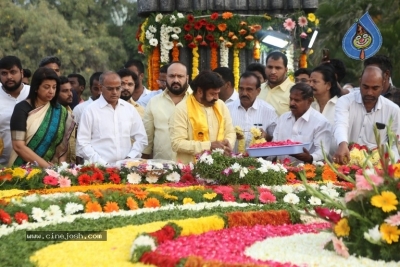 Nandhamuri Heros at NTR 28th Death Anniversary - 15 of 58