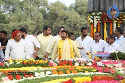 Nandhamuri Heros at NTR 28th Death Anniversary - 16 of 58