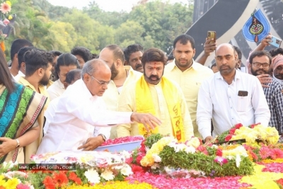 Nandhamuri Heros at NTR 28th Death Anniversary - 43 of 58
