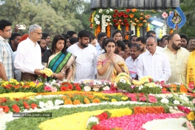 Nandhamuri Heros at NTR 28th Death Anniversary - 45 of 58