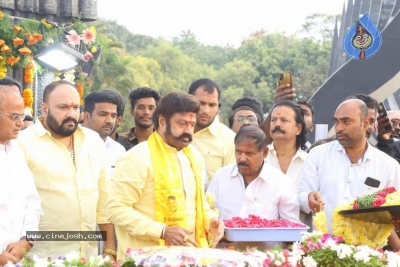 Nandhamuri Heros at NTR 28th Death Anniversary - 48 of 58