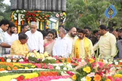 Nandhamuri Heros at NTR 28th Death Anniversary - 54 of 58