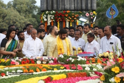 Nandhamuri Heros at NTR 28th Death Anniversary - 58 of 58