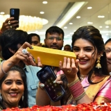 Sreeleela at CMR family mall in Kukatpally