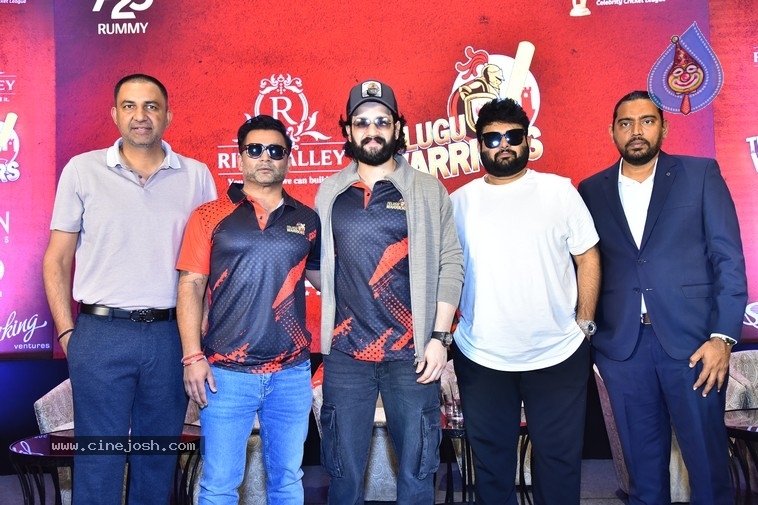 CCL Telugu Warriors Jersey Launch - 9 / 35 photos