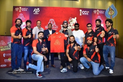 CCL Telugu Warriors Jersey Launch - 10 of 35
