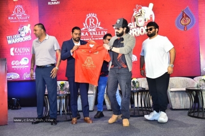 CCL Telugu Warriors Jersey Launch - 25 of 35