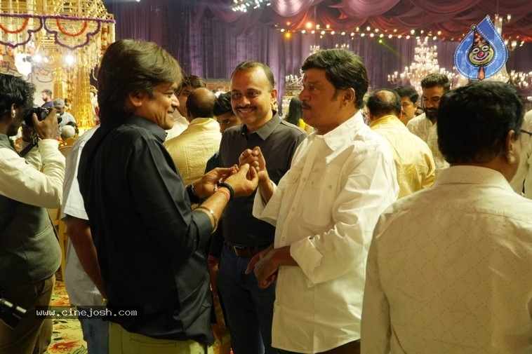Financier Bangaru Babu Son Wedding Pics - 6 / 20 photos