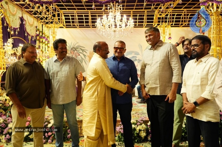 Financier Bangaru Babu Son Wedding Pics - 11 / 20 photos