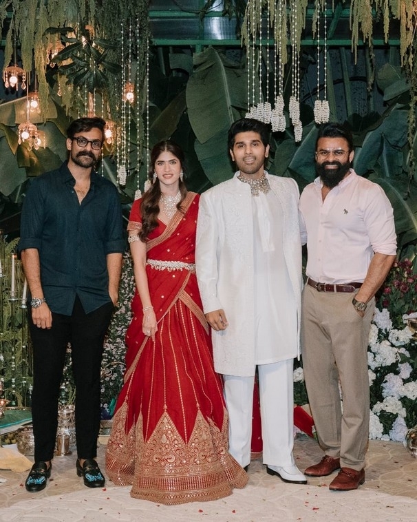 Allu Sirish-Nayanika Engagement Photos - 5 / 15 photos