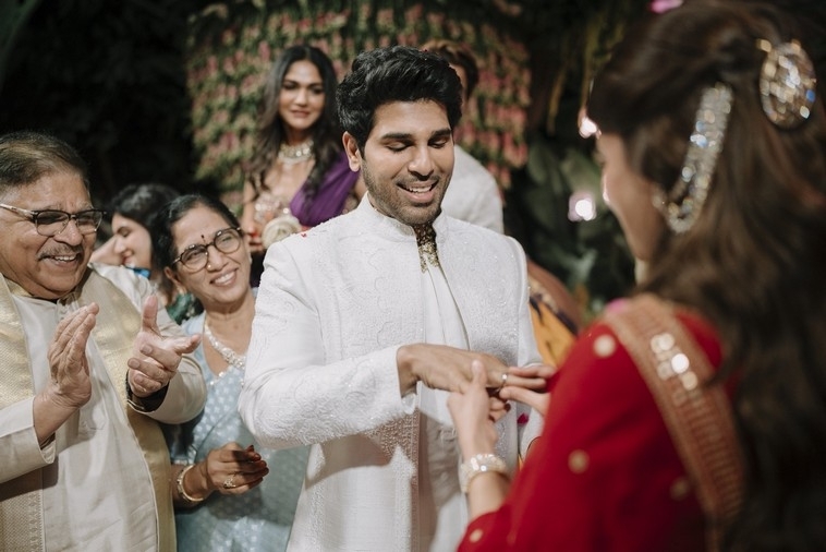 Allu Sirish-Nayanika Engagement Photos - 8 / 15 photos