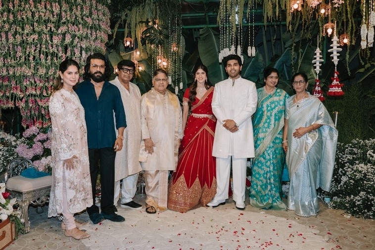 Allu Sirish-Nayanika Engagement Photos - 13 / 15 photos