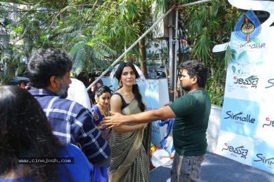 Samantha Launched Sirimalle Sarees Store - 10 of 21