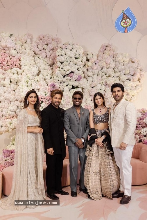 Allu Sirish Pre Wedding Reception - 13 / 39 photos