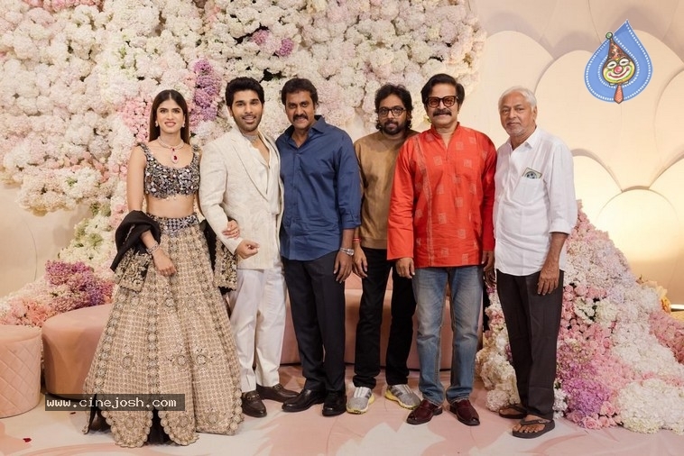 Allu Sirish Pre Wedding Reception - 17 / 39 photos