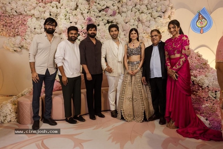 Allu Sirish Pre Wedding Reception - 18 / 39 photos