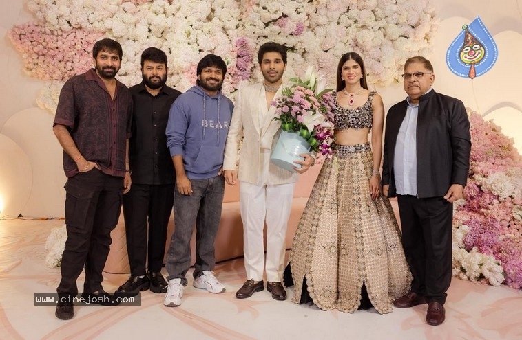 Allu Sirish Pre Wedding Reception - 31 / 39 photos