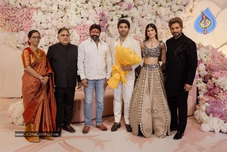 Allu Sirish Pre Wedding Reception - 33 / 39 photos