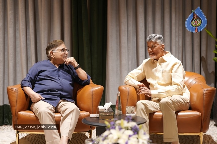 CBN at Allu Aravind House - 2 / 8 photos