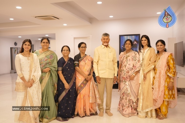 CBN at Allu Aravind House - 7 / 8 photos