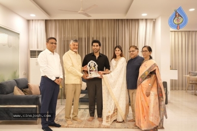 CBN at Allu Aravind House - 4 of 8