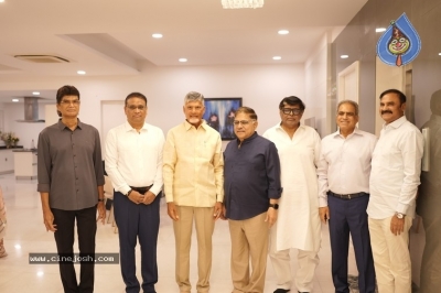 CBN at Allu Aravind House - 6 of 8
