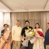CBN at Allu Aravind House