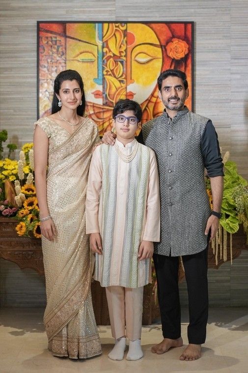 Nara Devansh Dhoti Ceremony - 1 / 4 photos