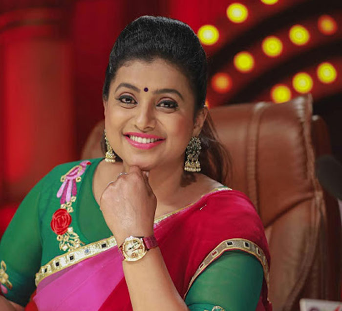 roja,jabardasth,goodbye,trollers,fire,political leader roja  ట్రోల్ చేసే వాళ్ళకి సవాల్ విసిరిన రోజా!!