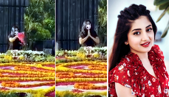 actress poonam kaur,pk,ntr jayanthi,ntr ghat,hyderabad  ఎన్టీఆర్ ఘాట్‌కు వెళ్లి ఒంటరిగా నటి నివాళులు