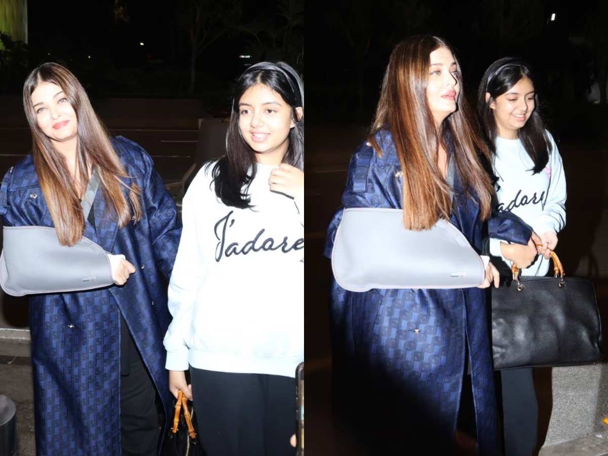 aishwarya rai  ఐశ్వర్య రాయ్ చేతికి కట్టు, షాక్ లో ఫాన్స్ 