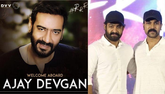 ajay devgn,shocking remuneration,rrr,tollywood  RRR : అజ‌య్ రెమ్యునరేషన్ ఎంతో తెలుసా!