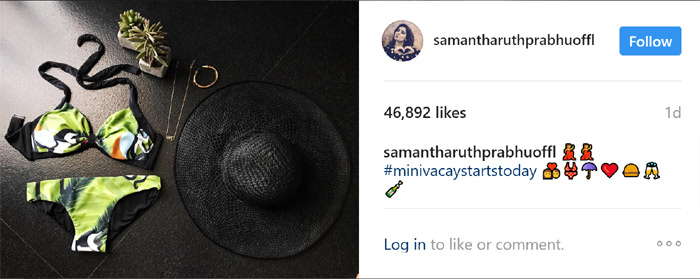 samantha,bikini dress,samantha post in instargram,akkineni fans,naga chaitanya,nagarjuna  సమంతకు ఆ పిక్ తో కష్టాలొచ్చిపడ్డాయే..!