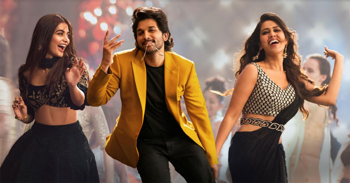 allu arjun,ala vaikunthapurramuloo,movie,ramulo ramula,song,released,diwali treat,fans  ‘రాములో... రాముల’.. ఆగమాగం చేస్తుందిరో!