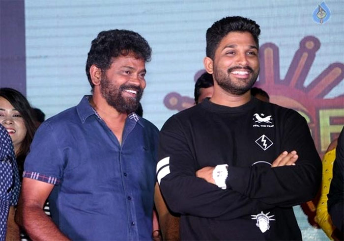 allu arjun,dharshakudu movie,director sukumar,dharshakudu pre release event  ఈయనకి మాత్రమే 'ఐలవ్ యు' చెబుతాను!