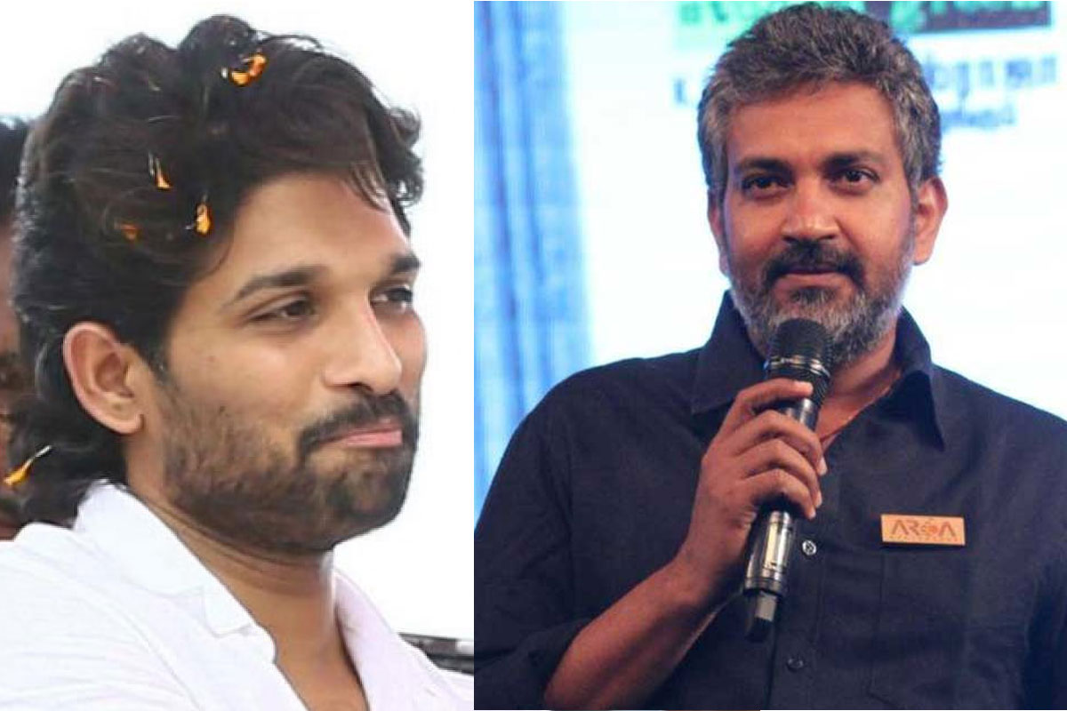 rrr press meet,jakkanna sorry,rajamouli,pushpa fan meet,allu arjun sorry,allu arjun  మొన్న జక్కన్న సారి - నేడు అల్లు అర్జున్ సారి 