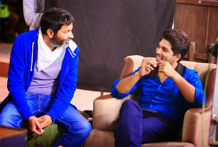 allu arjun,trivikram srinivas,doubts,aravinda sametha,result  ‘అరవింద సమేత’తో బన్నీ తృప్తిగా లేడా..?