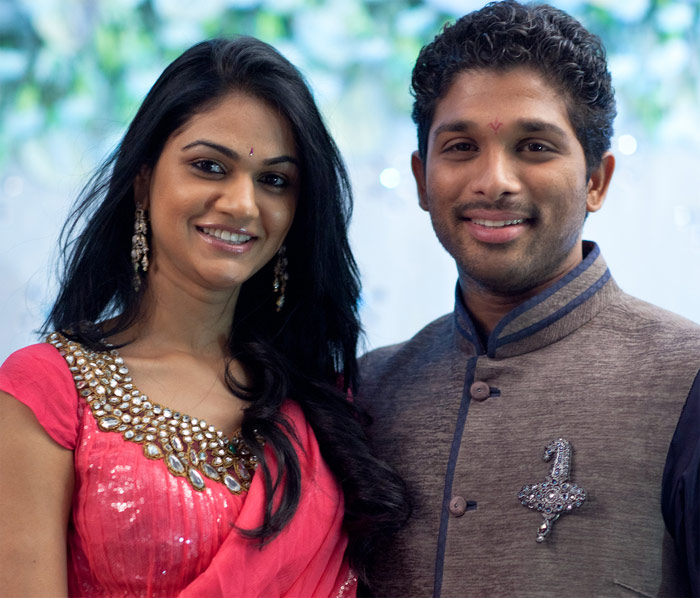 allu arjun,marriage,love marriage,arranged marriage,friends  ఫ్రెండ్స్ చెప్పారనే పెళ్లి చేసుకున్నాం: బన్నీ! 